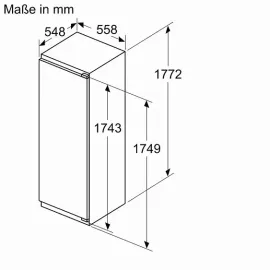 Холодильник BOSCH KIR81ADD0