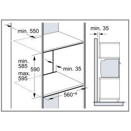 Духовой шкаф BOSCH HBG7542B1
