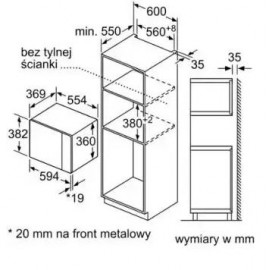 Микроволновая печь BOSCH BFL553MS0