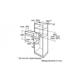 Электрический духовой шкаф BOSCH HBA63B228F