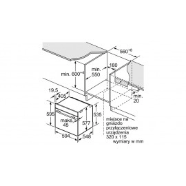Электрический духовой шкаф BOSCH hng 6764 s1