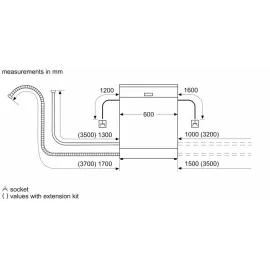 Посудомоечная машина BOSCH SMS26DW00T Посудомоечная машина BOSCH SMS26DW00T