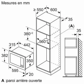 Микроволновая печь BOSCH BFL623MB4