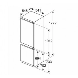 Холодильник BOSCH KIV86VFE1 Холодильник BOSCH KIV86VFE1