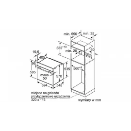 Духовой шкаф BOSCH HBA5570B0