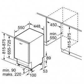 Посудомоечная машина BOSCH SPV25FX30R