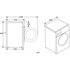 Стиральная машина BOSCH WAXH2E0LSN Стиральная машина BOSCH WAXH2E0LSN