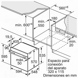 Духовой шкаф BOSCH HBB578BS6