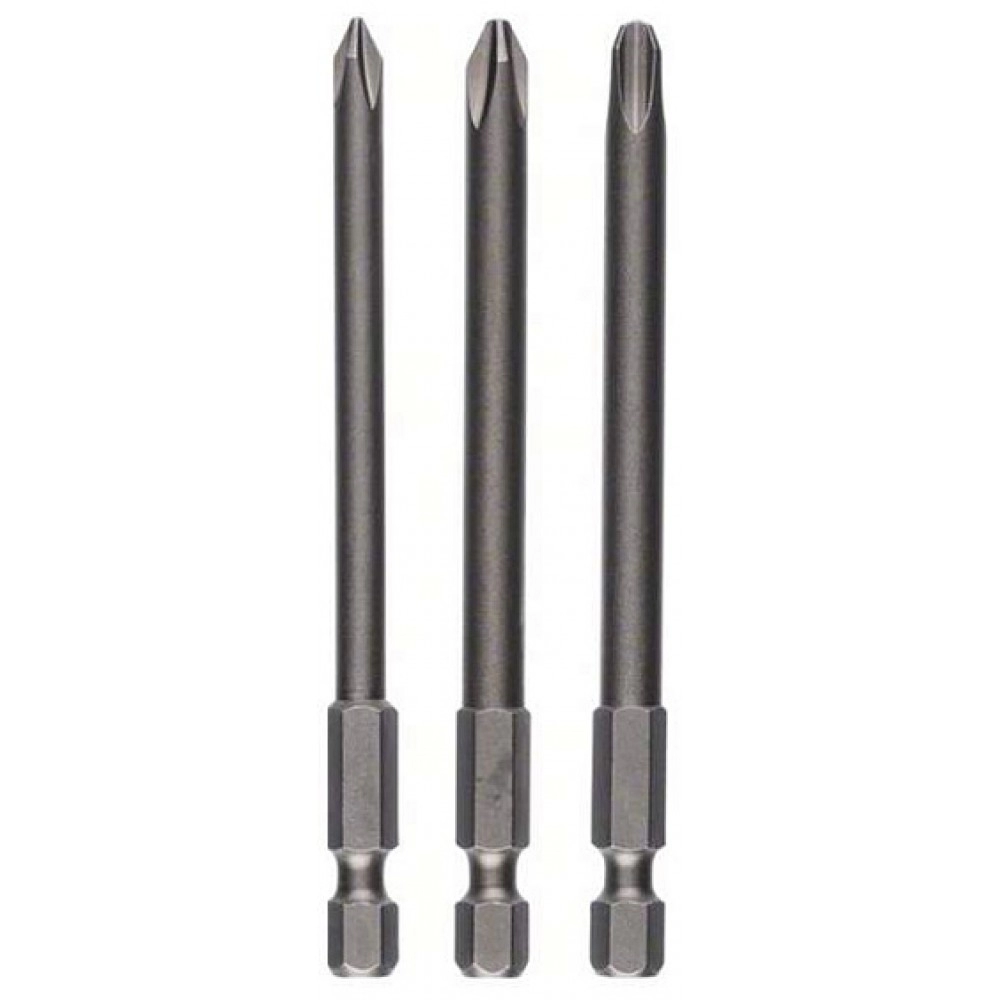 Набор 3 бит BOSCH 89 мм ph2 xh Набор 3 бит BOSCH 89 мм ph2 xh